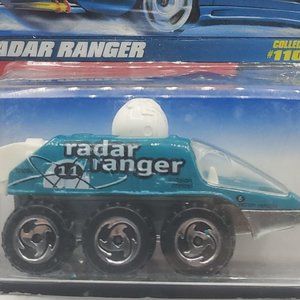 1998 New Vintage Hot Wheels #1101 Radar Ranger Teal White Radar